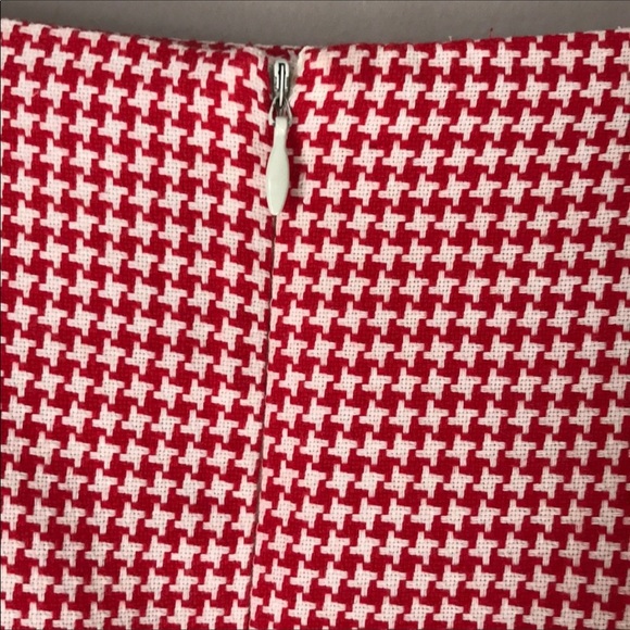 Finity Studio Red And White Houndstooth - Picture 4 of 5